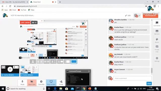 VCET FE Internship-2020-Advanced JAVA Concepts смотреть онлайн