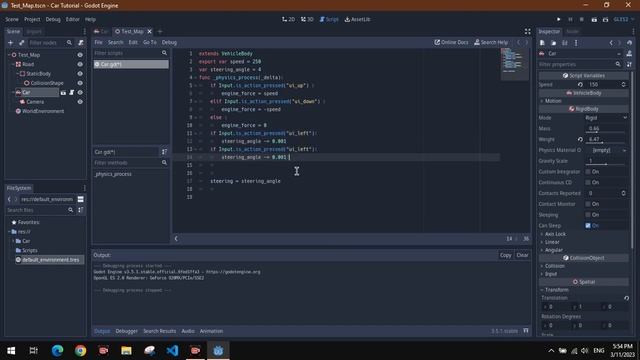 Godot Smooth Moving Car Tutorial