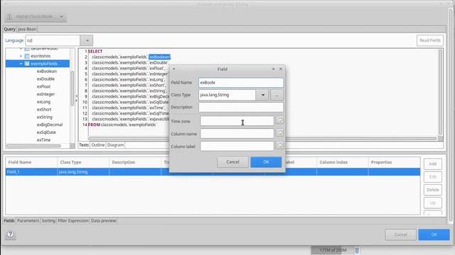 Curso Jaspersoft Studio - Relatórios com JAVA - Aula 6 - Os Fields смотреть онлайн