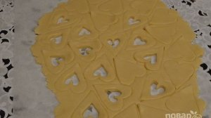 Печенье Сердечки с вареньем