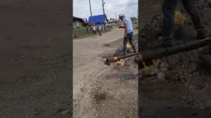 Продувка газопровода
