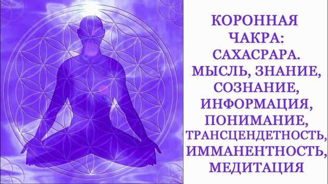 Коронная чакра. Сахасрара
