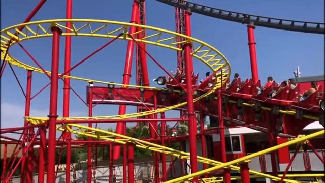 Испания 2019 Каталония Парк развлечений Порт Авентура (PortAventura) Феррари Ленд смотреть онлайн