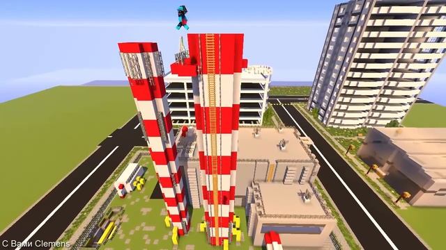 ТЕПЛОВАЯ СТАНЦИЯ | Строим новый город в Minecraft #12 смотреть онлайн