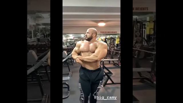 Big Ramy Looking Pumped