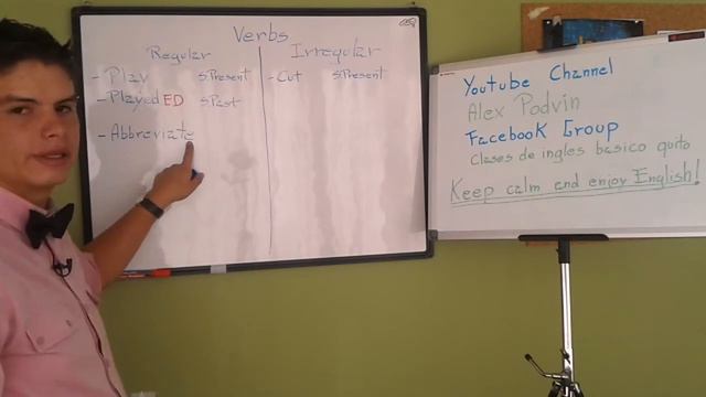 Regular and Irregular Verbs смотреть онлайн