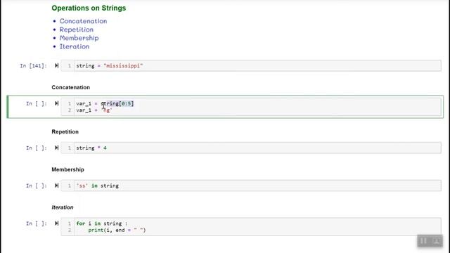 Strings in Python смотреть онлайн