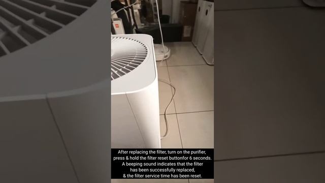 Mi Air Purifier 2H - How to replace & reset filter смотреть онлайн