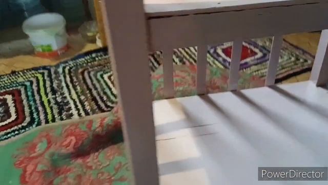 Жизнь в глубинке России. Как живут в деревне. Покрасила полку. Связала коврик из ненужных вещей смотреть онлайн