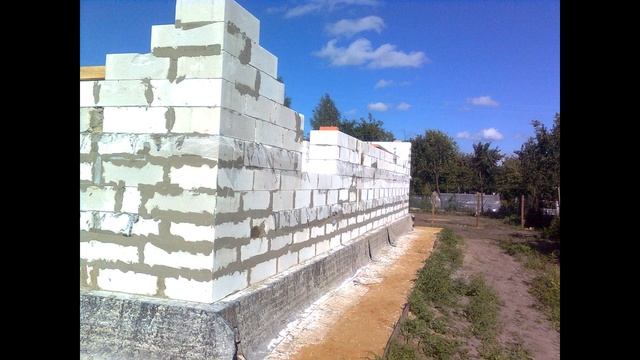 Цоколь, стены и армопояс одноэтажного дома 100 кв.м за 400 т.р. - 16.12.2019г. смотреть онлайн