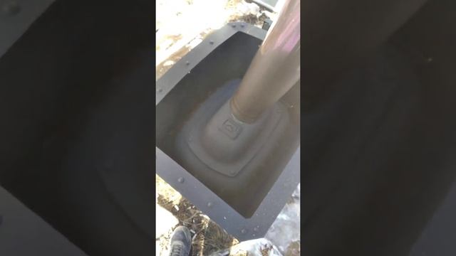 Первый обжиг печи Термофор Былина18 в чугуне. смотреть онлайн