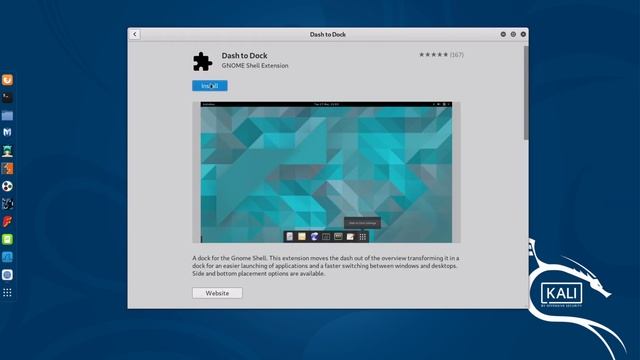 move taskbar/dock in bottom (Kali linux) смотреть онлайн