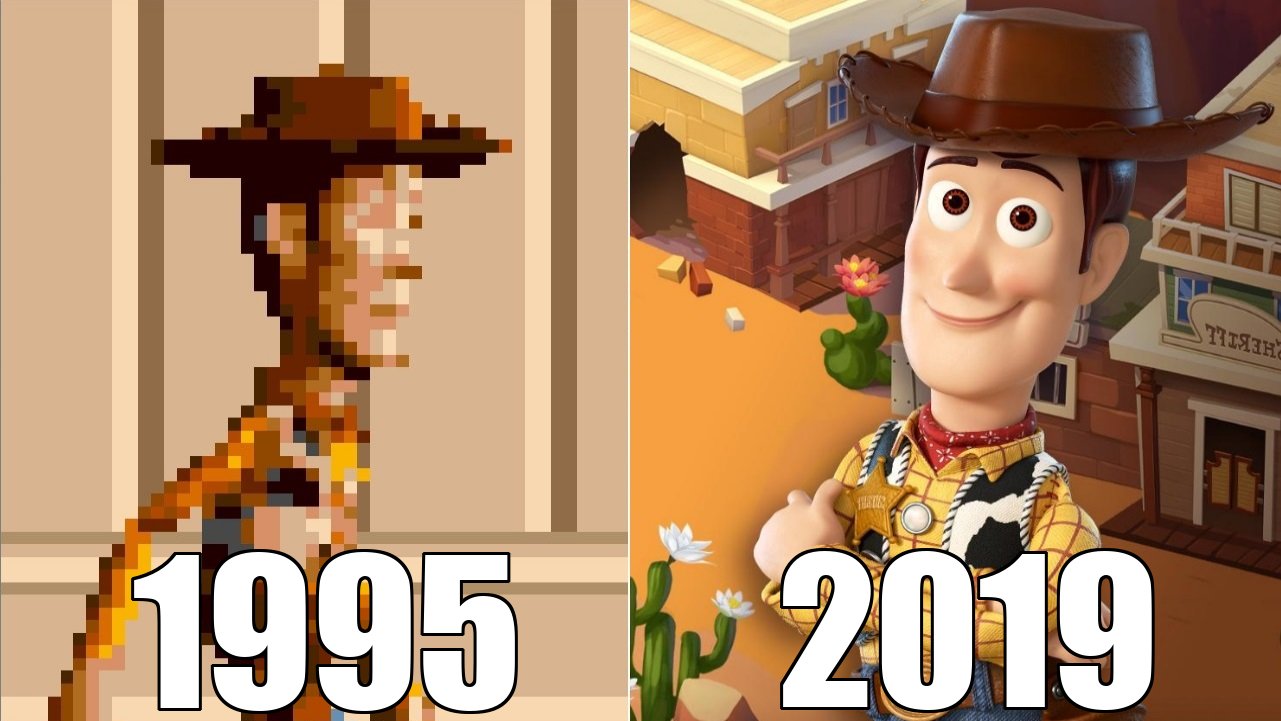 Эволюция серии игр Toy Story [1995-2019] смотреть онлайн