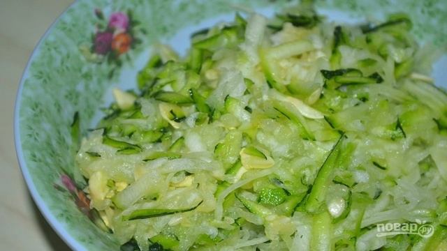 Оладушки из кабачков