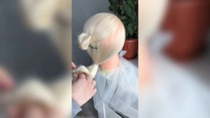Быстрая прическа на среднюю длину волос