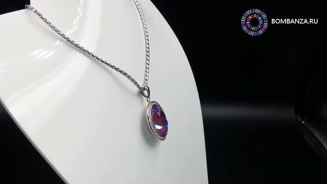 ?NEW? Колье Qudo, Tivola Burgundy delite 403665.1 R/S. Дорогая  бижутерия из Германии