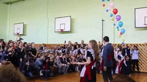 Выпускной в 39 й гимназии Уфа Танец с учебниками