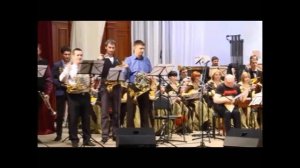 «Соло для балалайки с оркестром» — ОРНИ Белгородской филармонии, главный дирижёр  Е. Алешников