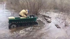 Самодельный вездеход, гусеничный