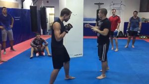Сбив лоукика, лоукик.Смешанные единоборства. FightBRO.ru - г. Москва, Ленинский.