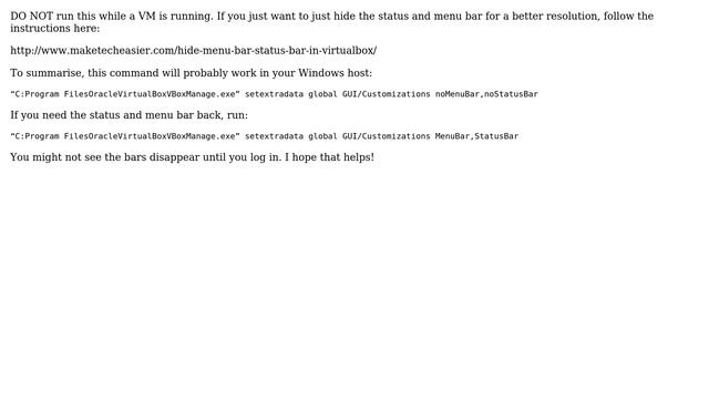 Ubuntu: Win7 host, Ubuntu 13.04 guest: VirtualBox 4.2.14 seamless mode loses Ubuntu launcher смотреть онлайн