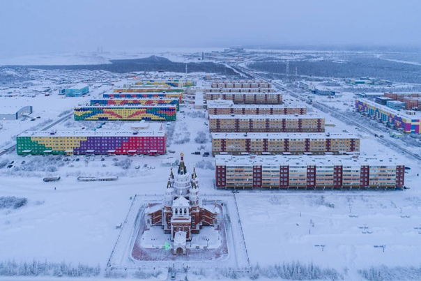 Северный город Удачный - очень холодный, но невероятно красивый город Якутии