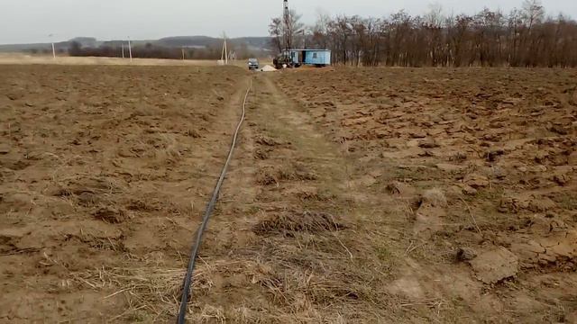 Ферма весной и длина шланга в скважину. смотреть онлайн