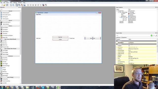 Qt Designer - PyQt with Python GUI Programming tutorial смотреть онлайн