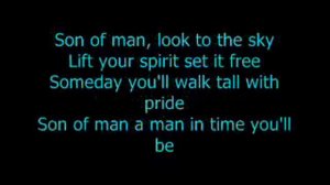 Phil Collins - Son Of Man with Lyrics