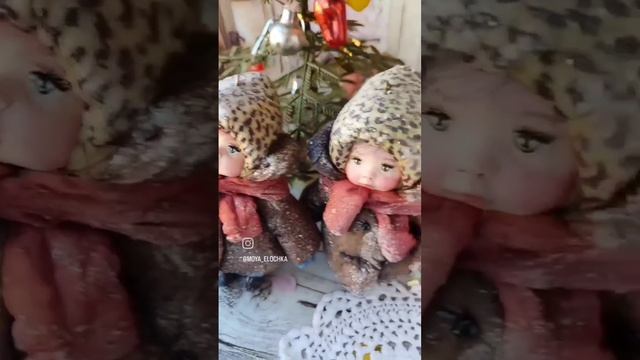 Елочные игрушки ручной работы