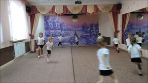 Бег с заданиями. Ритмика для детей 3-5 лет