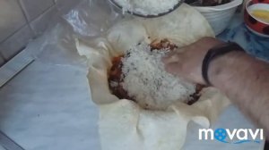 Шах-плов | готовим шах-плов | плов в лаваше | вкусный плов