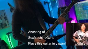 A rare DimeBag Darrell stealth guitar made by ESP. Demo Riffs.