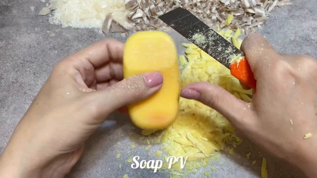 ASMR Soap/ cutting dry soap/ резка сухого мыла