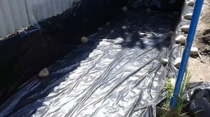 Бассейн с водопадом из бетона своими руками за 25 дней на небольшом участке ч.4