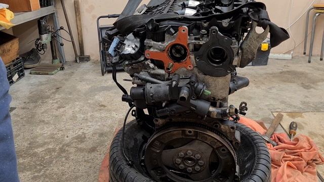 Did you change your timing belt on time? 2.0 HDI 163 (DW10CTED4, RHH) teardown part 2 смотреть онлайн