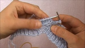 ажурные следки, вязание спицами