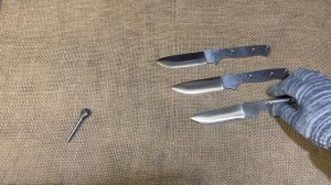 Ножи Convex Grind сталь кованая 9ХФ