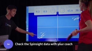 Spinsight SPS Training Method – Annett Kaufmann practicing long and fast serve