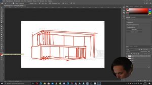 Проект фасада магазина в Revit. Фриланс