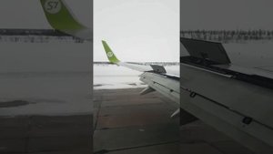 Авиакомпания "7Airlines" аэропорт Новый Уренгой ЯНАО Россия