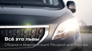 Всё это львы. Сборка и модификация Peugeot для России