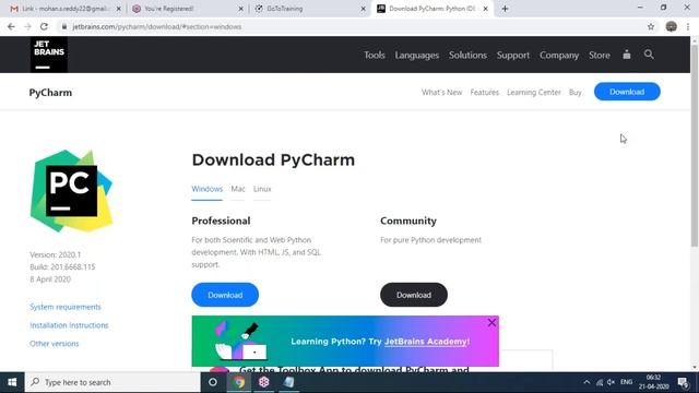 PYTHON tutorials || Demo - 2 || by Mr. Mohan Reddy On 21-04-2020 @6AM смотреть онлайн