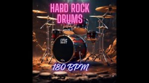 HARD ROCK DRUMS 180 BPM