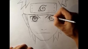 Как нарисовать аниме. Наруто. Naruto