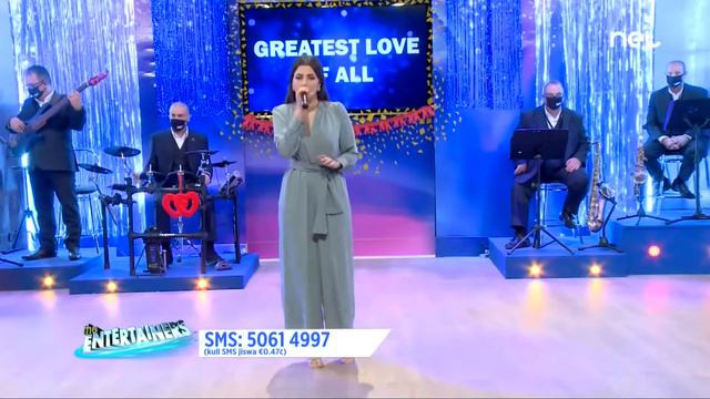 Karen DeBattista - The Greatest Love of All on The Entertainers 2020/21 (Week 18)