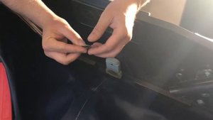 Установка защиты на Лодку ПВХ для лодочного мотора от падения и кражи