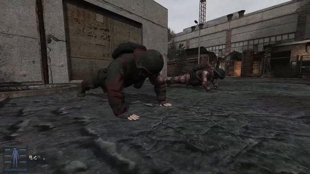 Учись отжиматься вместе с долгом | S.T.A.L.K.E.R. Anomaly смотреть онлайн