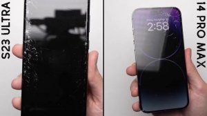 😱Что будет если iPhone 14 Pro Max и Samsung S23 Ultra уронить? (Краш Тест)❗️