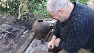ЧУГУННАЯ НАСЫПНАЯ ГИРЯ 72+КГ 72+ KG CAST IRON FILLED KETTLEBELL